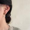 Retro Fashion Oil Drop Earrings for Women, Vintage Niche Elegant Style, High-End Personalized Hypoallergenic Ear Jewelry