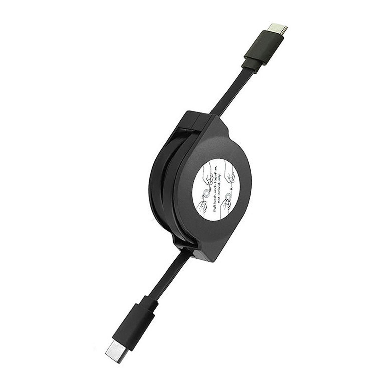 

60 Вт кабель для зарядки Type C - Type C USB2.0 480 Мбит/с выдвижной QC PD кабель для быстрой зарядки и синхронизации данных для мобильных телефонов и планшетов