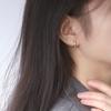 4 pairs Light Luxury Small Hoop Earrings Minimalist Earrings Set Stainless Steel Earrings  Wedding