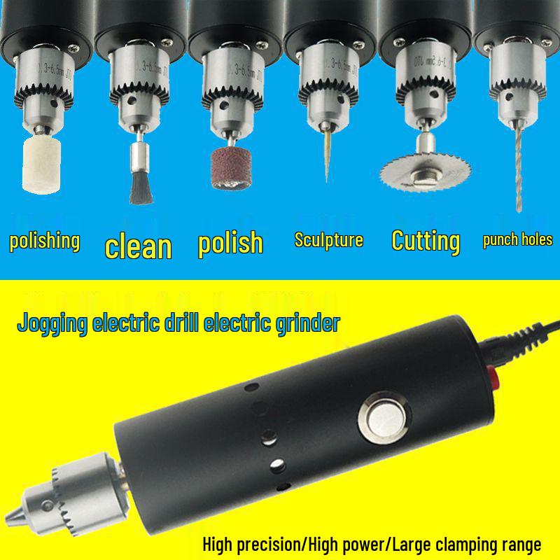 Mini Elektrischer Gravier- und Schleifbohrer - Handlich & Multifunktional mit Doppelschalter