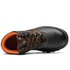 High-Top Safety Shoes: Anti-Smash & Anti-Puncture Steel Plate Protection for Construction and Workshop Use