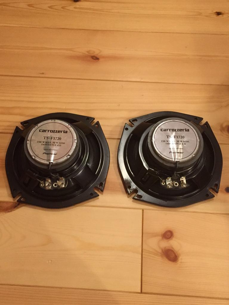 Pioneer carrozzeria 17 см 2-полосный динамик TS-F1720 купить