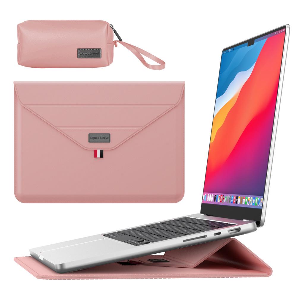 Husă MacBook: Carcasă de Protecție și Suport din Piele Ultra-Subțire pentru Laptopuri