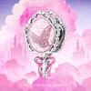 WOSTU 925 Sterlingsilber Rosa Prinzessin Magischer Spiegel Charm Perlenanhänger Passend für Original Armband Halskette Für Frauen Schmuck