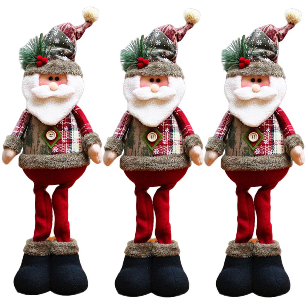 1/2/3PCS Christmas Doll Merry Christmas Decorations For Home 2025 Christmas Ornament Xmas Navidad Noel Gifts New Year 2025
