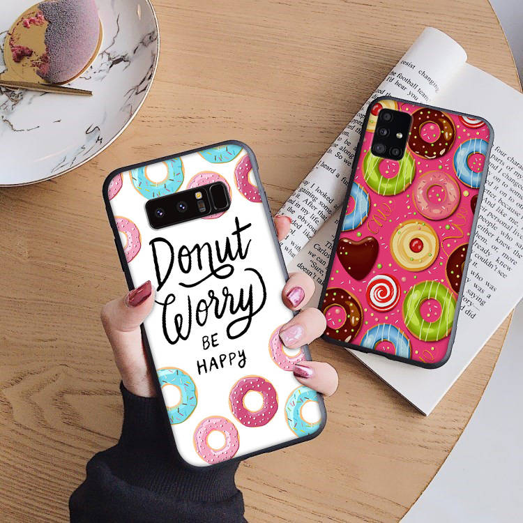 

B173 donut lovely Soft Case for iPhone 11 12 13 14 15 Pro Max Samsung S22 S23 S24 FE Ultra Xiaomi Redmi Note VIVO V27 Realme C21 OPPO Reno 8