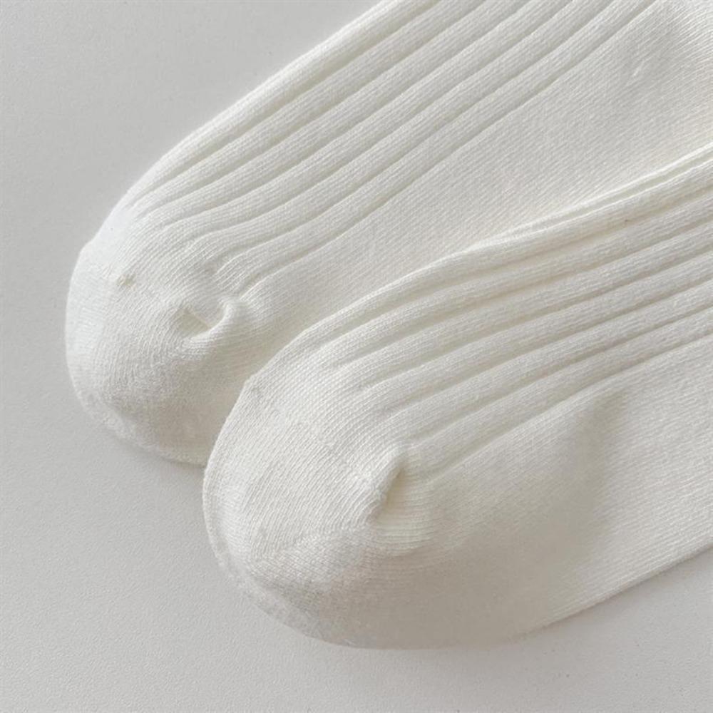 Cotton Pleated Calf Socks Handmade Pile Socks Sweet Lolita Socks