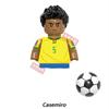 New  Single 4.5CM Soccers Athletics Sportsman Star Building Blocks Cartoon Mini Action Figures Toys For Kids Christmas Gifts