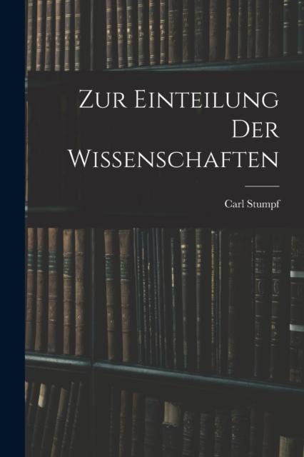 Kniha Zur Einteilung Der Wissenschaften