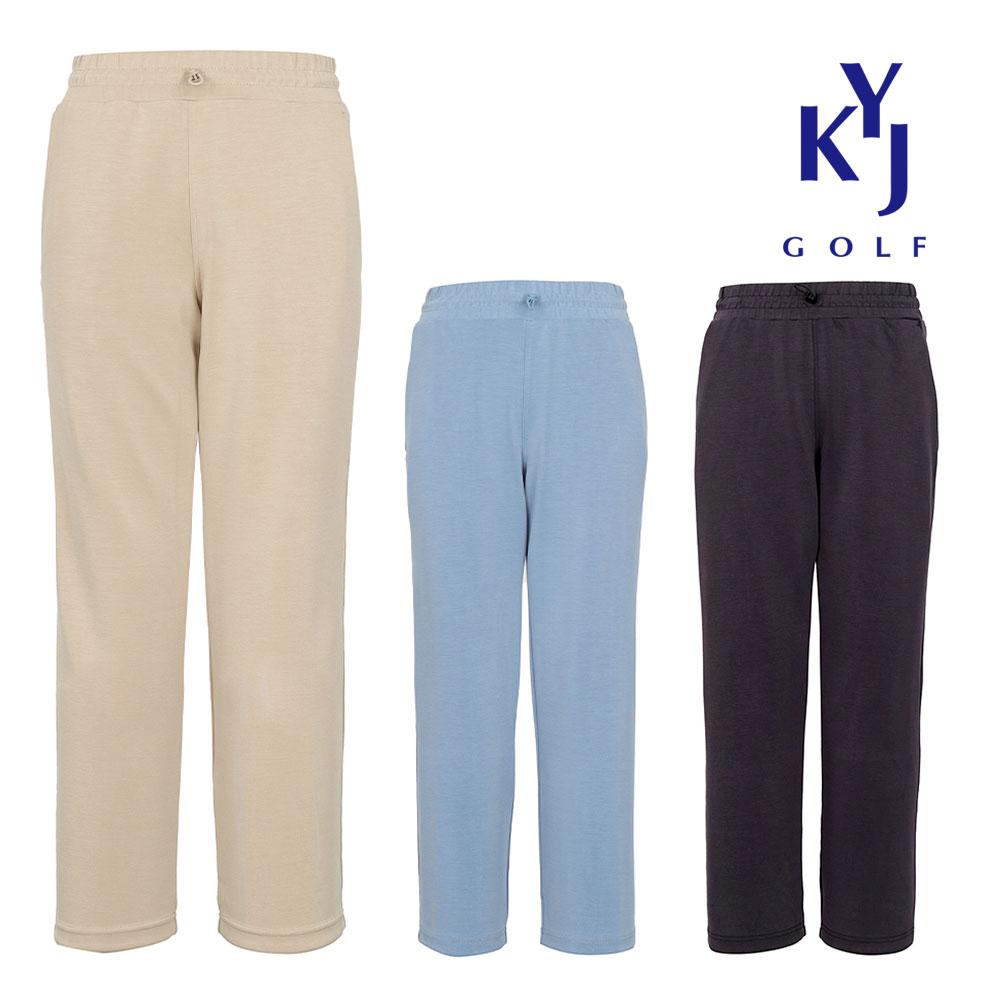 KIM YOUNG JOO GOLF Spring/Autumn Modal Loose Fit Cropped Waist Women'S Golf Pants Koslsl61