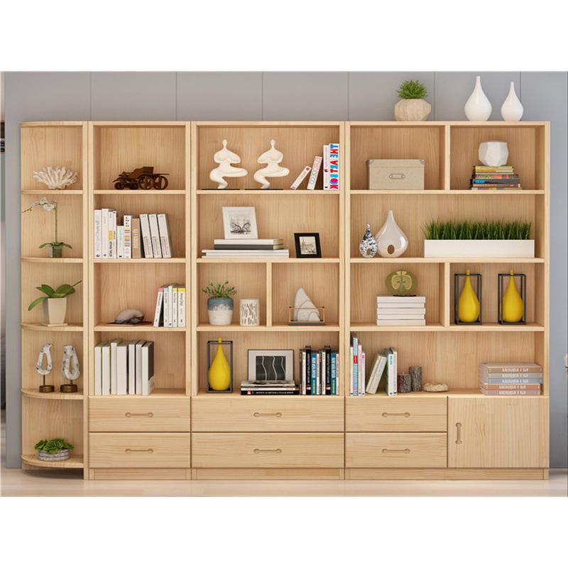 High-Definition Douyin-Moderator-Hintergrund: Bücherregal Bürodeko