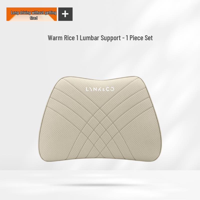 Lynk & Co Car Neck Pillow & Seat Back Cushion for Models 01, 02, 03, 05, 06, 08, 09 - Interior Decoration Accessory.