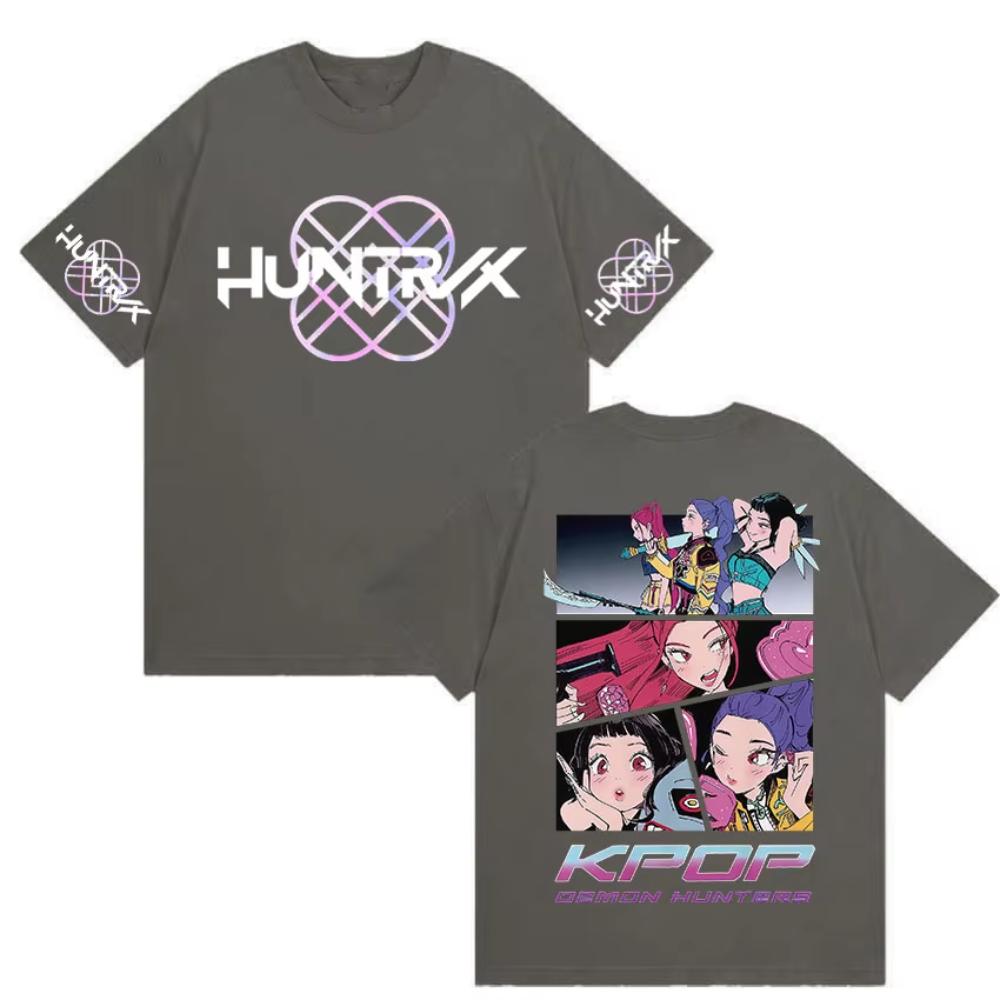 

Kpop Охотник на демонов Саджа Принт Эстетический принт Футболка Мужская Женская Футболки с коротким рукавом Харадзюку Летние Футболки оверсайз 4XL
