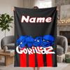 Gorillaz Custom Flannel Blankets Soft Warm Cozy Throws for Home Decor Holiday Gifts