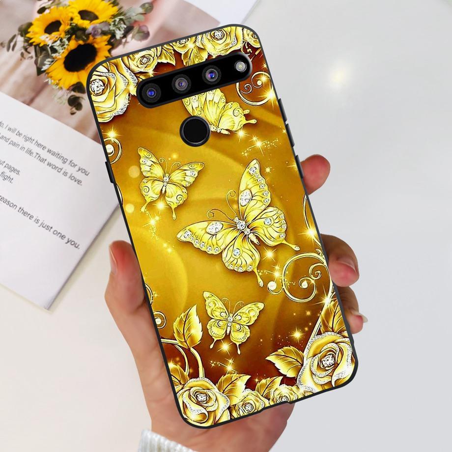 Für LG G8X ThinQ Hülle LG V50 ThinQ V50s ThinQ V50 Dual Screen Flüssigsilikon Bumper Coque Fundas Marmor Weltraummann Drache Capa