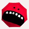 1pc Red MonsterAutomatic Folding Umbrella, Portable & Foldable Design with 8 Ribs, Casual Outdoor Accessory Yy250804233