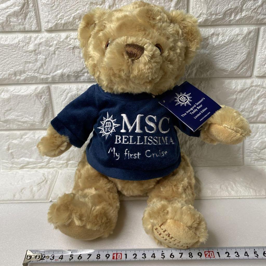 [USED] MSC Bellissima Teddy Bear First Cruise ver.
