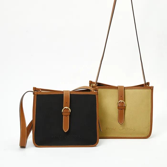 Maeve Canvas Shoulder Bag_2 Colors