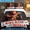 3PCS Pearl-Jam Bedding Set,Including 1pc Duvet Cover And 2pcs Pillowcases Perfect for Bedroom, Dormitory, Large size Fan Christmas gift