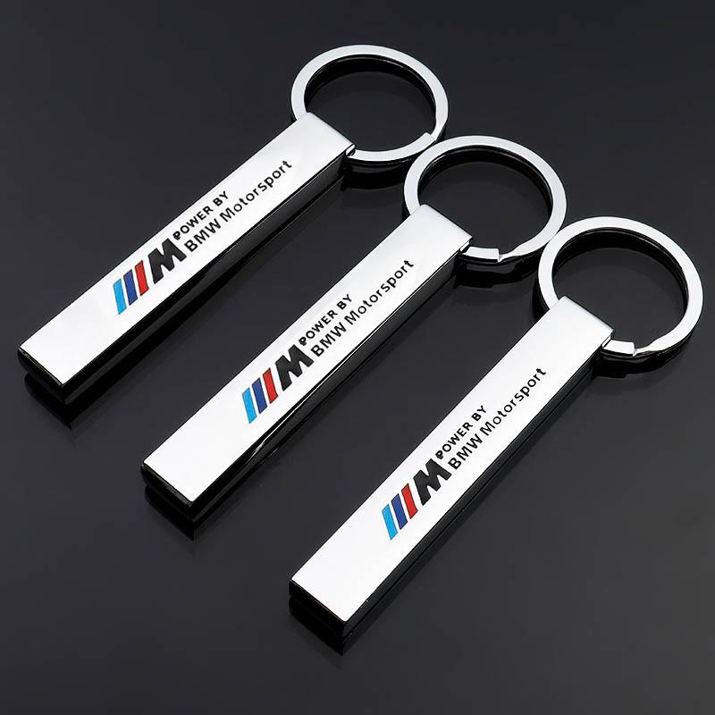 Metal Car Emblem Carving Key Keyring Key Chain For bMW E90 G26 E46 F10 F30 E39 E36 M Performance Auto Modification Accessories fsbm73