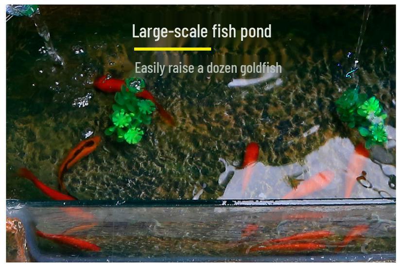 Rockery Circulating Water Fish Tank for Living Room - Small/Medium Aquariums & Desktop Goldfish Tank
