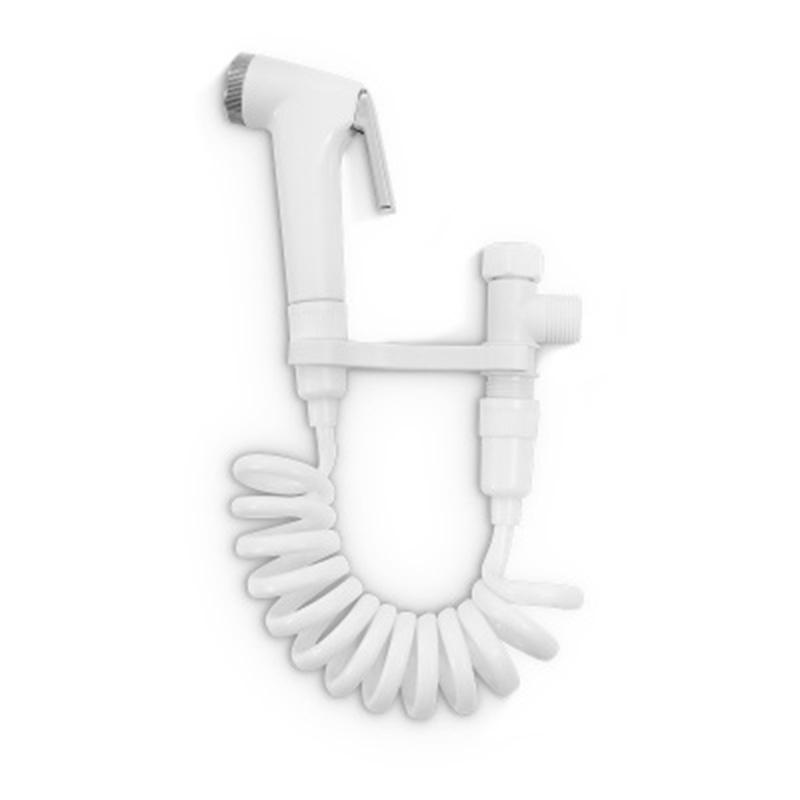 Toilet Shattaf-Adapter-Spray Handheld Bidet Shower Head Wall Bracket Hose