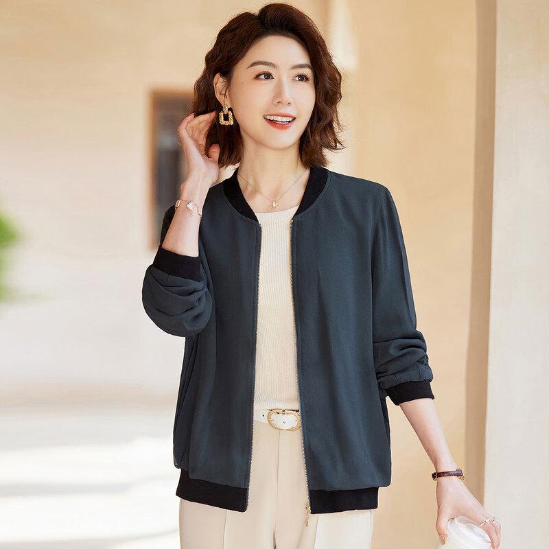 

Женская повседневная куртка-бомбер стрейч 2XL