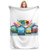 Coperta Busino Tayo Coperta Multi-funzione in Flanella per Divano Casa Camera da Letto Esterno Coperte Copriletto Piumino