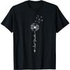 Just Dandelion Tattoodesign Arrows Breathe Blow Flowers T-Shirt