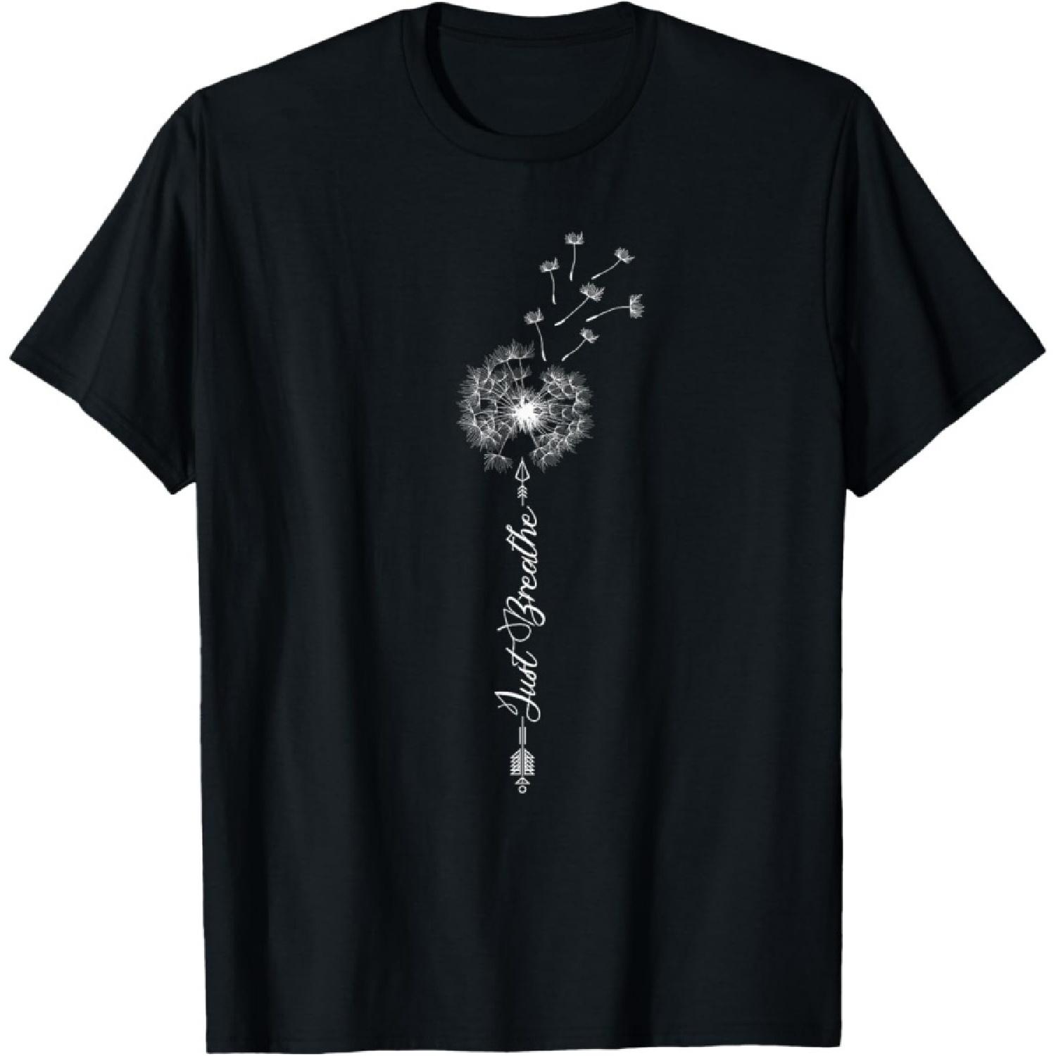 Just Dandelion Tattoodesign Arrows Breathe Blow Flowers T-Shirt S