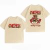 One Piece Luffy Unisexs 100 Cotton Tshirt Streetwear Fashion Anime Graphic Short Sleeve Unisexs Tops