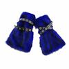 Y2K Faux Fur Leg Warmers Super Soft Fuzzy Boot Cuffs Fashion Faux Furry Belt  Halloween Party