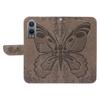 For OnePlus Nord CE4 Lite 5G/Oppo K12x 5G (China) Case Butterfly Pattern Leather Wallet Phone Cover