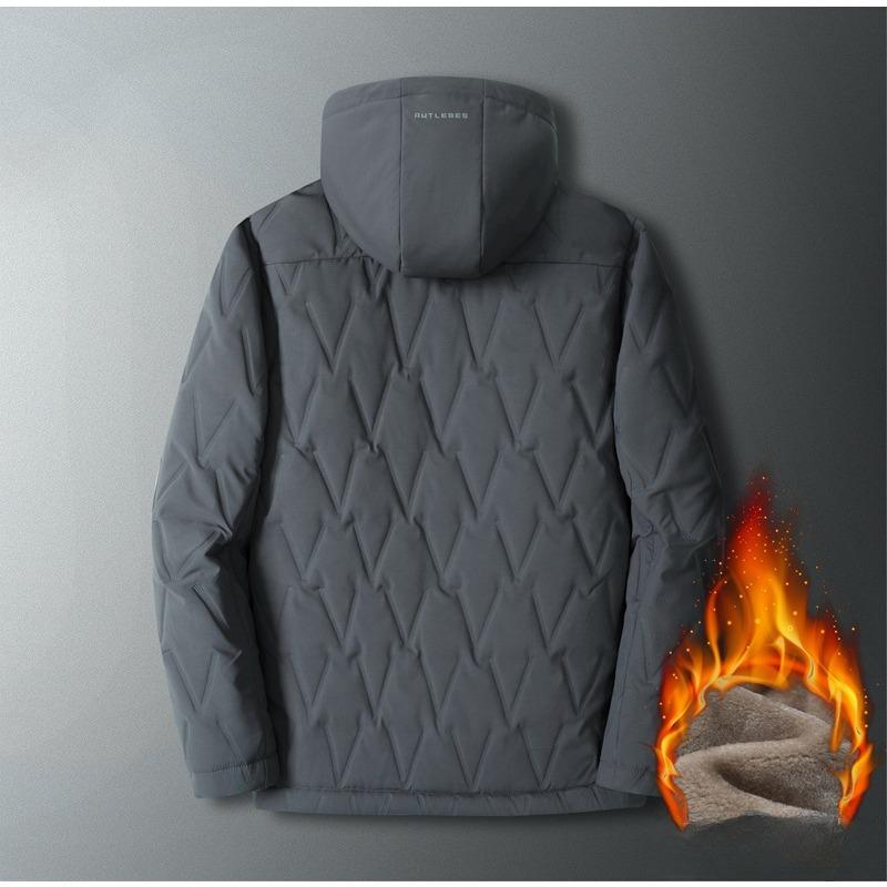 Men's Winter Cotton-padded Jackets for Middle-aged and Elderly Plus Plus Size Plus Velvet Cotton-padded Jackets for Men, Dad's Jackets, Thickened