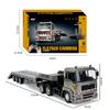 New Product 1:18 Scale 2.4G Remote Control Simulation Alloy Flat Truck Trailer Remote Control  Boys' Holiday Gifts Toy