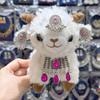 Lammhalskette aus Xinjiang: Kashgar Lamm-Puppe Figur & DIY Stirnschmuck