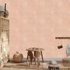 Cream and Peach Stars Wallpaper for Living Room and Bedroom 50x1000