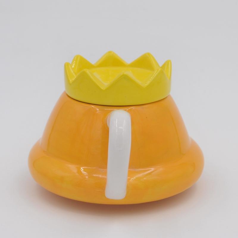 Ceramic Creative Princess Mug Crown Mug Cartoon 3D Mug Kids Fun Mug Coffee Cup