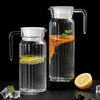 Large Capacity Juice Bottle Transparent Juice Cold Water Bottle New Water Pitcher