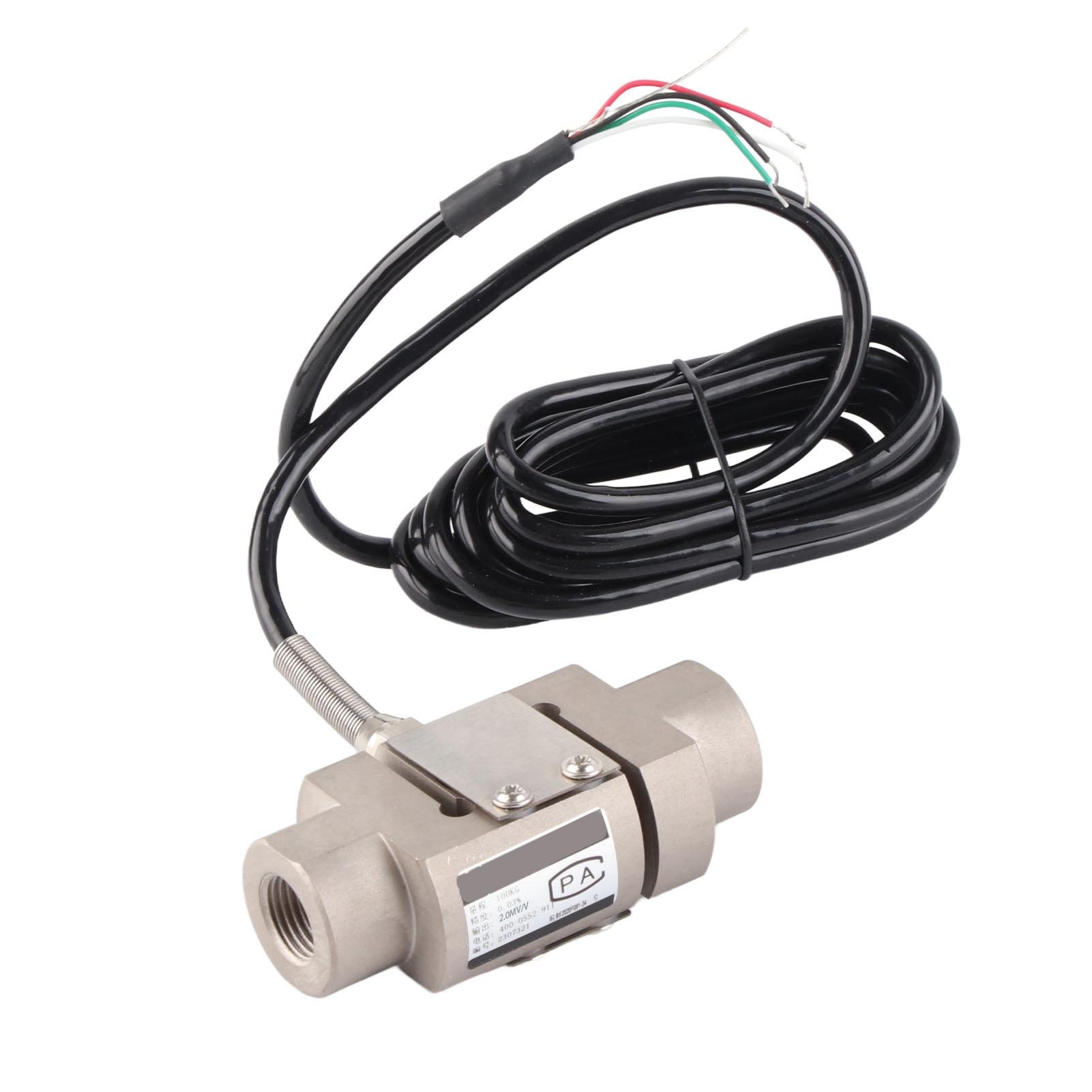 

DYLY‑101 Alloy Steel SType Tension Sensor Pull Pressure Load Cell Weighing Sensor 0 100kg