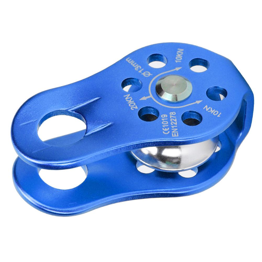 Outdoor Rock Climbing Pulley Fixed Sideplate Single Pulley High Altitude Survival Tool Gear