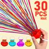 30-1Pcs Colorful Hand Throw Confetti Poppers Throw Streamers Poppers Paper Crackers Magic Paper Ribbon For Wedding Birthday Party