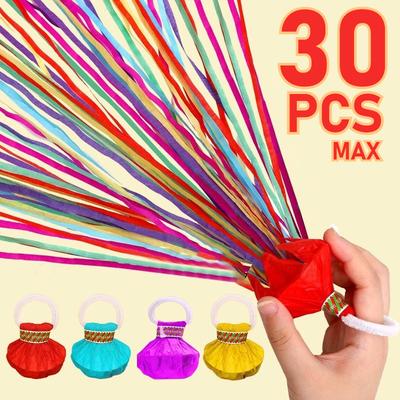 30 bunte Konfetti-Knaller, Papierknaller, Zauberpapierbänder für Hochzeiten und Geburtstagsfeiern