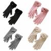Thick Plush Gloves Windproof Women Mittens All-Match Winter Gloves  Autumn