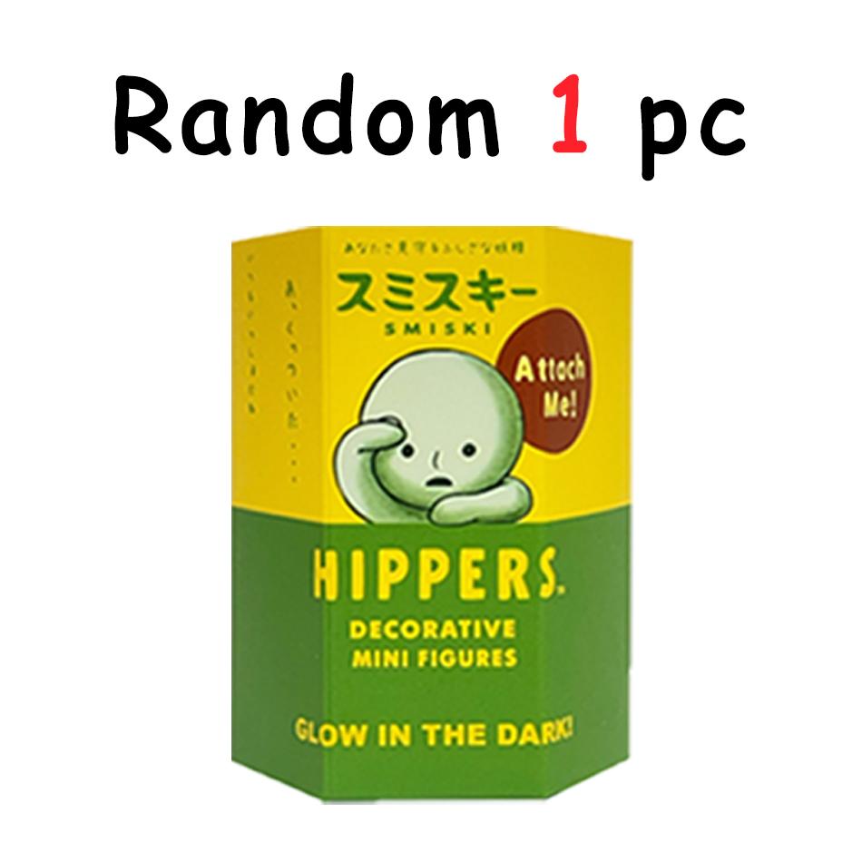 5 styles luminous green dolls mysterious box figures phone accessory doll collection birthday christma gift Bedroom decoration