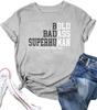 Bold Badass SuperhuUnisex Thats Just Unisexs TShirt Badass Dad Fathers Day Idea Gifts
