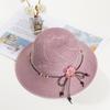 Cotton Polyester Straw Hat Ventilate Sun Hat New Beach Hat