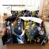 y2k Metal Rock Kiss Band album Bedding Set Single Twin Full Queen King Size Bed Set Kids Bedroom Duvetcover Sets Bedding Set