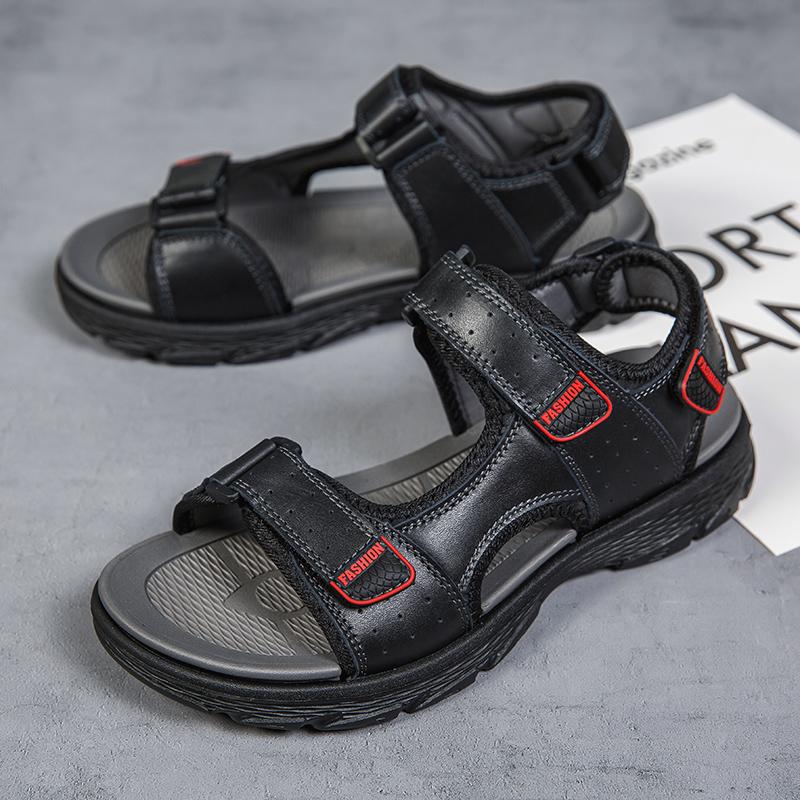 

Fashion 2025 Summer Men s Sandals Fashion Adult Male Slippers Original Brand Shoes Men Sandals Fashion Trend Sneakers 38