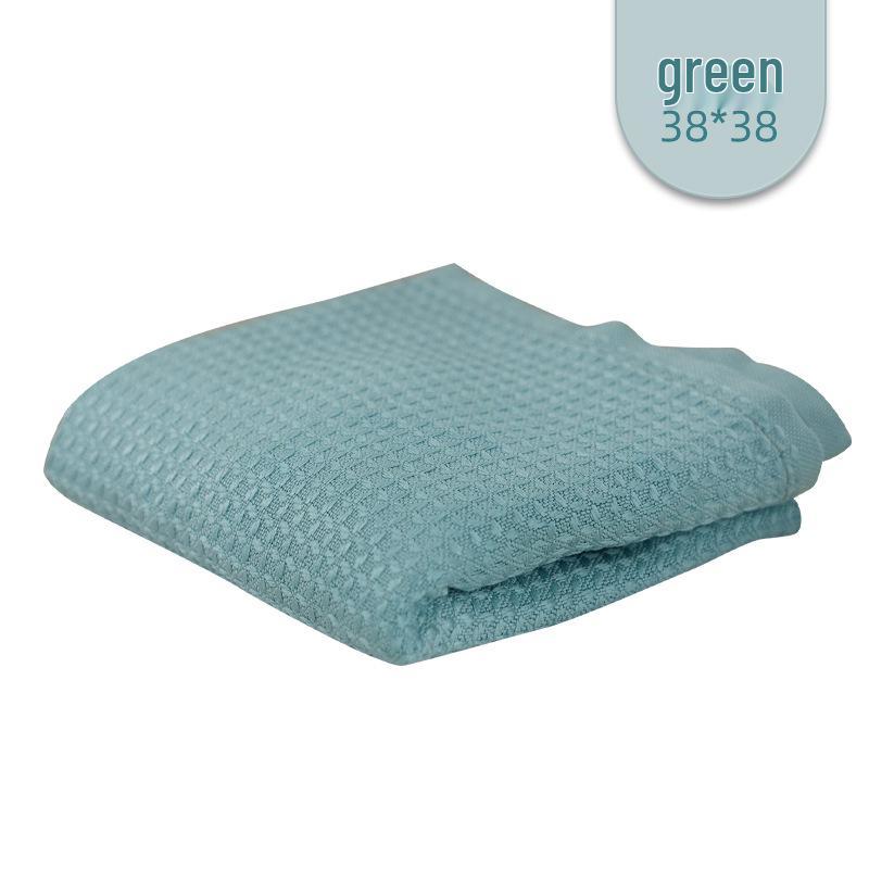 

Ultra-fine Fiber Pineapple Waffle Dishcloth - Highly Absorbent, Oil-Removing Square Towel for Kitchen Cleaning